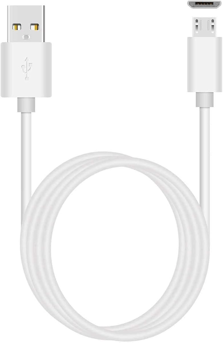 10FT Long Micro USB Charge Power Cable Cord for Old Amazon Kindle Paperwhite, Oasis, Echo Dot, Fire Tablet, Fire Kids Edition, HD Kids Edition, Fire TV Stick (Not for New Devices, Read Details Below) | 10Ft Micro USB Charger for 2019 & Older Amazon Kindle Paperwhite Oasis, Echo Dot, Fire Tablet HD, Fire TV Stick Old Devices