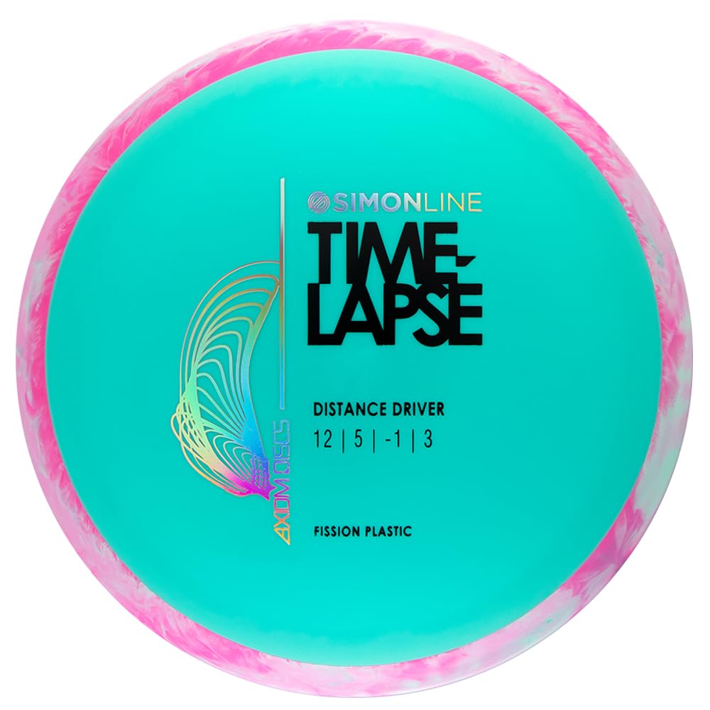 Axiom Discs Fission Time-Lapse Simon Lizotte Edition Disc Golf Distance Driver (Colors May Vary)