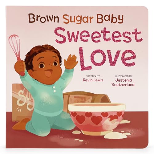 Image of Brown Sugar Baby Sweetest Love Board Book - Beautiful Holiday Story for Mothers and Newborns, Ages 0-3