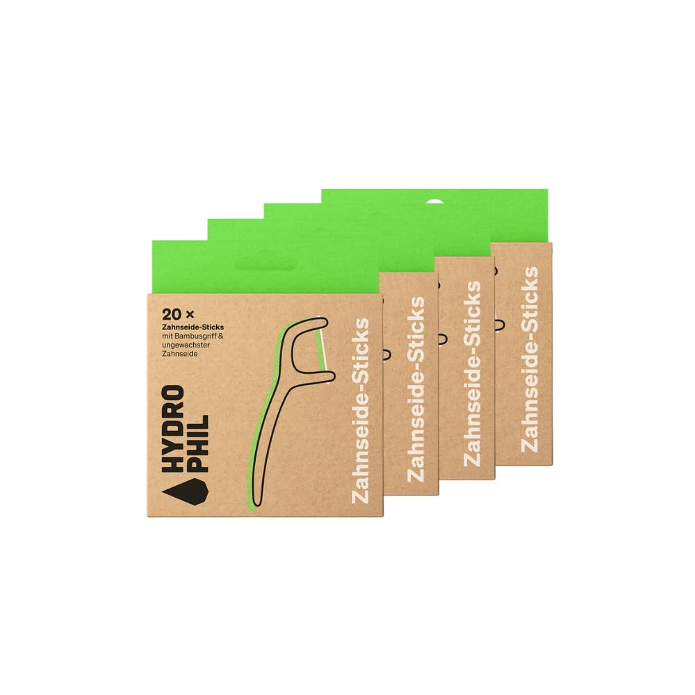 80 Stck  Hydrophil Bambus Zahnseide Sticks fr Zahnreinigung  Zwischenrume, vegan, ungewachst und fr Erwachsene und Kinder geeignet, Zahnseide  Stick, Zahnzwischenraumreiniger, Dental Floss : Amazon.de: Drogerie &  Krperpflege