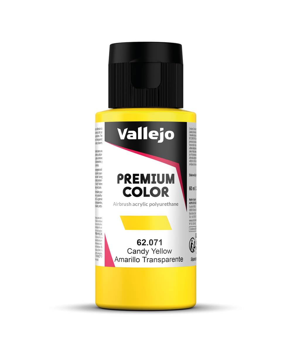 VAL62071 - AV Vallejo Premium Color - 60ml -  Candy Yellow