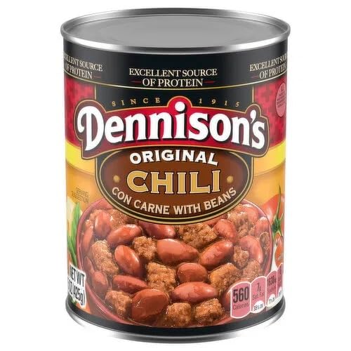 Dennisons Chili W/beans 15oz (Pack of 6)