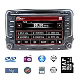 Volkswagen Stereo 8-Zoll mit kostenlosem Dashboard, kostenlos mit der neuesten 8-GB-GPS-Karte, einschließlich der Sprache der meisten europäischen Länder. Unterstützung der Sprachführung, einfach zu bedienen - Der spezielle GPS-Navigator zeigt die aktuelle Straße an, wodurch Sie problemlos ein unbekanntes Ziel erreichen können
