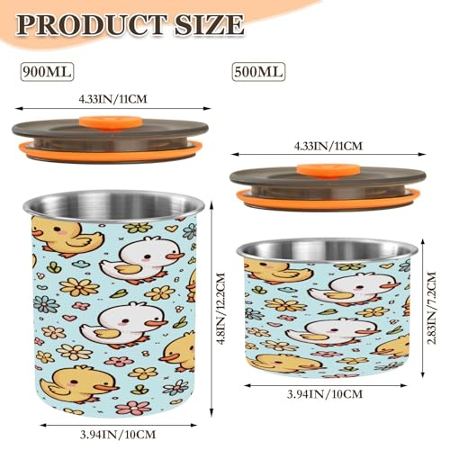Contenedor para café WELLDAY acero inoxidable 17 oz miniatura 2