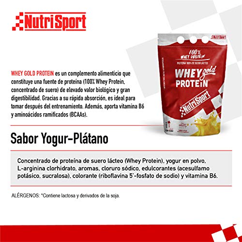 NUTRISPORT-Whey-Gold-Protein-Complemento-Alimenticio-Post-Entrenamiento-Fuente-de-Proteina-PLATANO-2000-GR