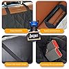 Honest-Dog-Car-Seat-Covers-with-Mesh-WindowDog-seat-Cover-with-Side-Flap-for-Cars-Trucks-and-Suvs-Waterproof-Nonslip-Pet-Seat-Cover-for-BackseatBlack-57W-x-47L Dog seat Cover with Side Flap for Cars