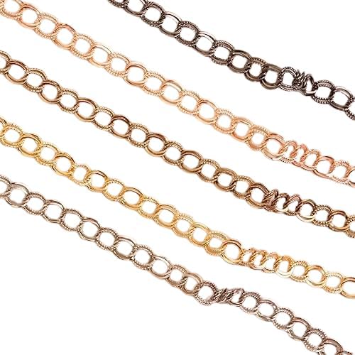 Image of SATRA TRADERS Iron Twisted Link Curb Chain | Size 4mm | 100grm | IC01