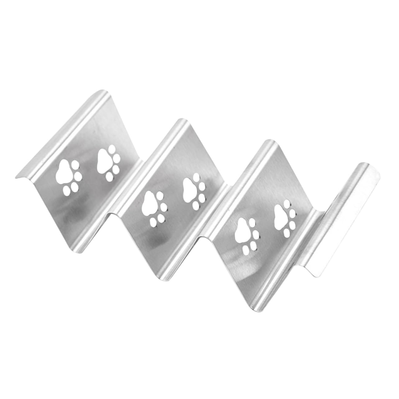 Alipis Stainless Steel Taco Holder Rack Burrito Stand for Parties Home Restaurants Compact Design Easy to Clean for Chicken Tacos Slot Capacity