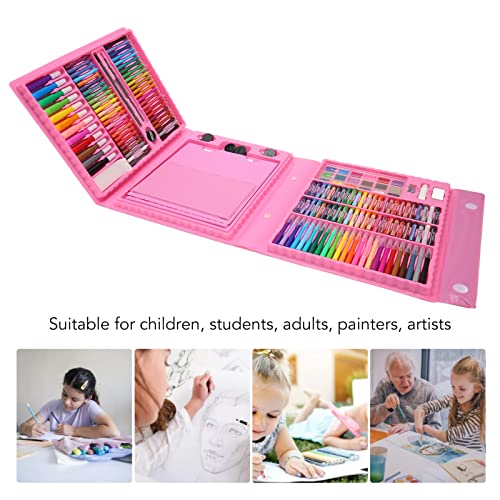 Kit de Desenho Infantil, Conveniente para Estimular a Criatividade, Conjunto de Arte de Viagem Rico