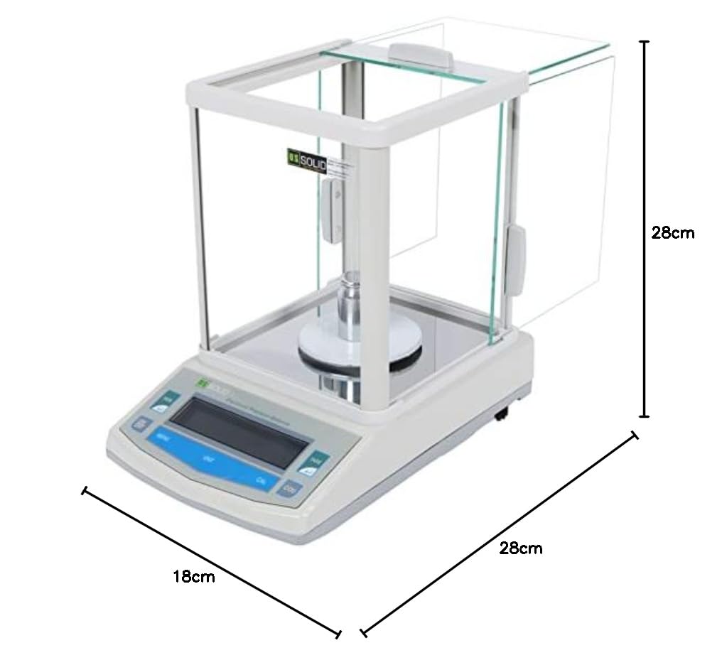 U.S. Solid Bilancia analitica di precisione da laboratorio digitale 0.001g 1mg 500g