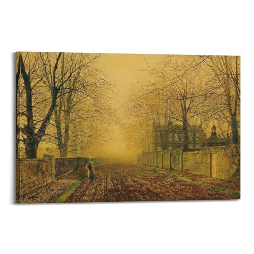 Reproduction de peinture Grimshaw sur toile premium tendue 40 x 60 cm