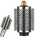 Cepillo redondo voluminizador mejorado para Dyson para accesorios Airwrap, cepillo voluminizador para pelo liso, dorado