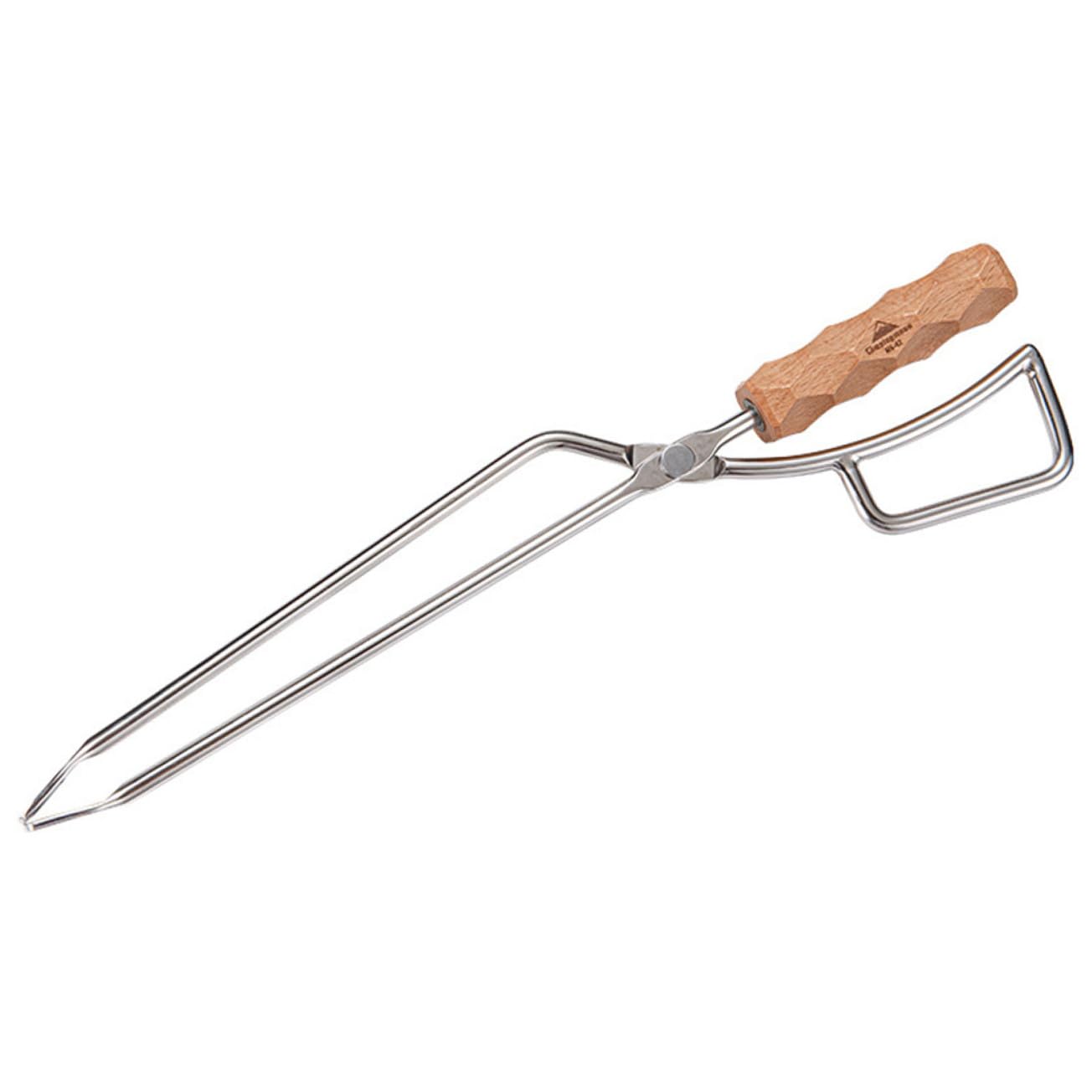 Clip Acero Inoxidable Pinza Para Barbacoa Práctica Para Uso Exteriores Pinza Para Leña Material