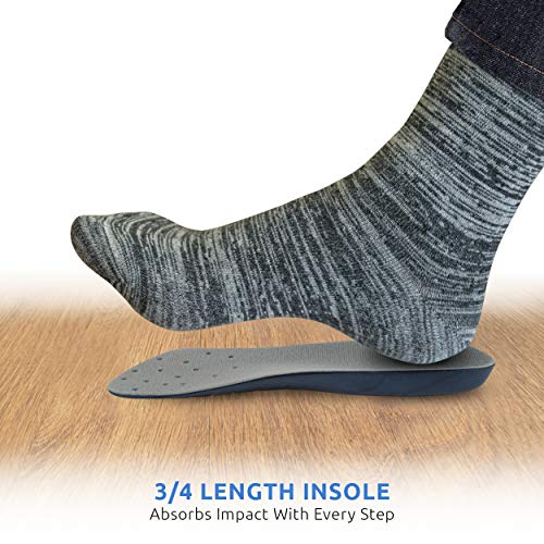 Image of Comfort Zone Heel Pain Relief Inserts Men's, 8-12 (Pack of 3)