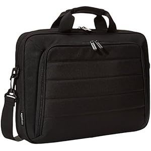 AmazonBasics PC Case, Laptop Bag, 17.3-Inch, Black