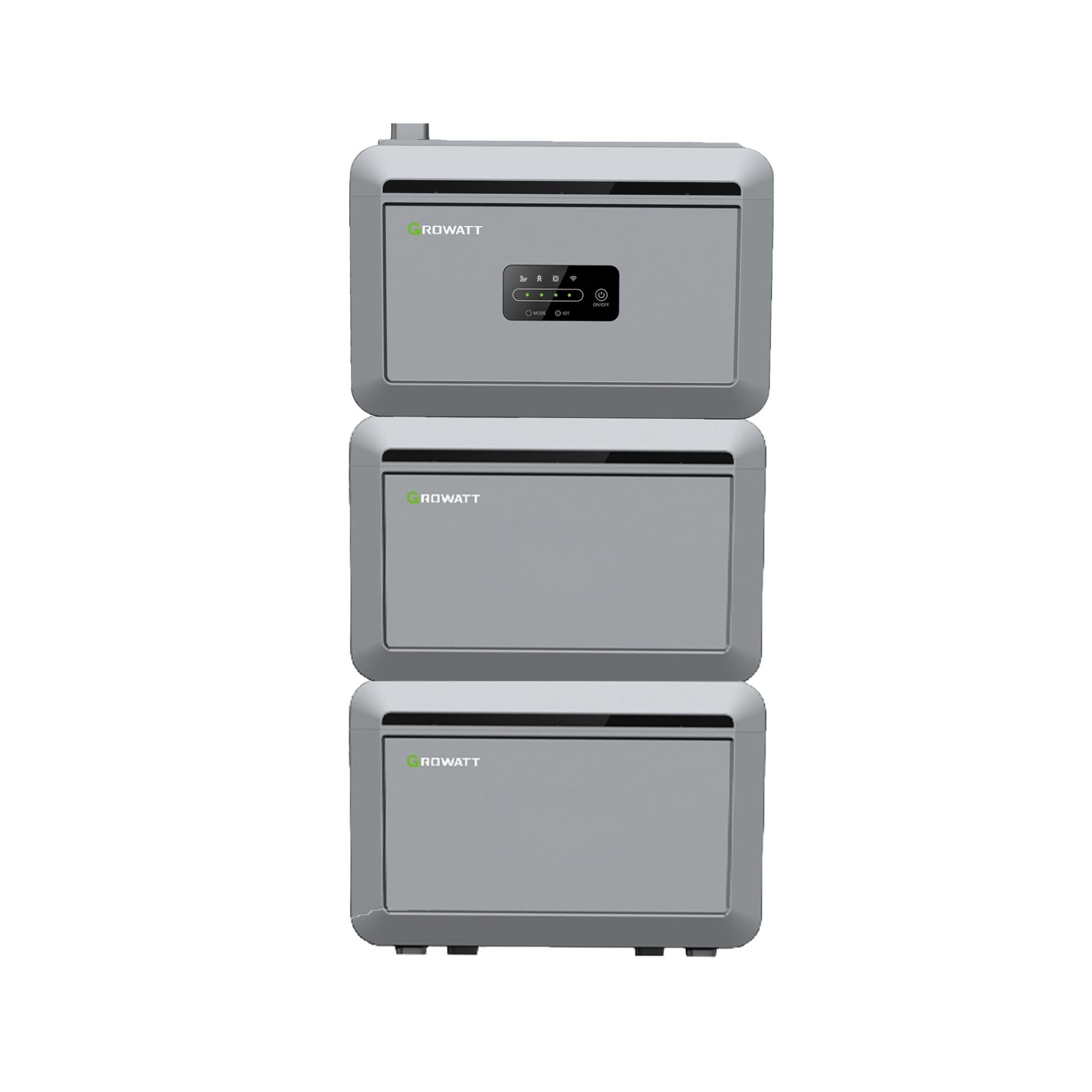 Growatt NEXA 2000 All in one Speicher(2048WH) mit 0/1/2/3 Erweiterungsakku, Einfache Installation, Balkonkraftwerke, IP66