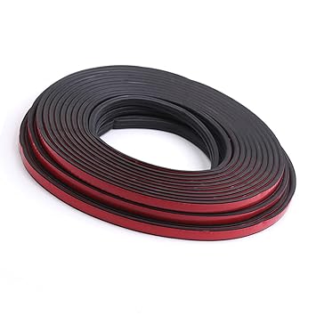 Adium 5M Car Door Seal Strips Auto Rubber Seals Sticker Noise Insulation B Shape Weatherstrip Rubber Seals Dus roof Au obiles Interior Accessories-buzhi