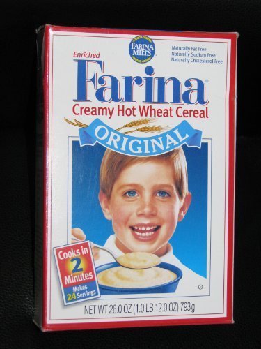 Farina Mills Fortified Farina Creamy Hot Wheat Cereal 28 oz (Pack of 12)