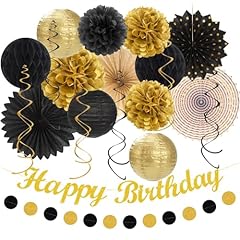 Black Gold Birthday