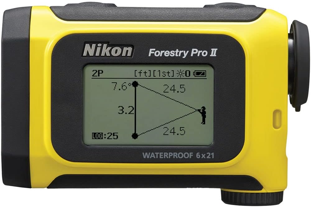Nikon 16703 Forestry Pro II Laser Rangefinder/Hypsometer Bundle with Deco Gear Tactical Flashlight and Tactical Pen Set with Water/Shockproof Case and 6 x 6 inch Microfiber Cleaning Cloth
