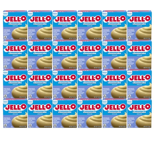 Image of Jell-O Sugar Free Cheesecake Instant Pudding Mix (1 oz Boxes (Pack of 24))