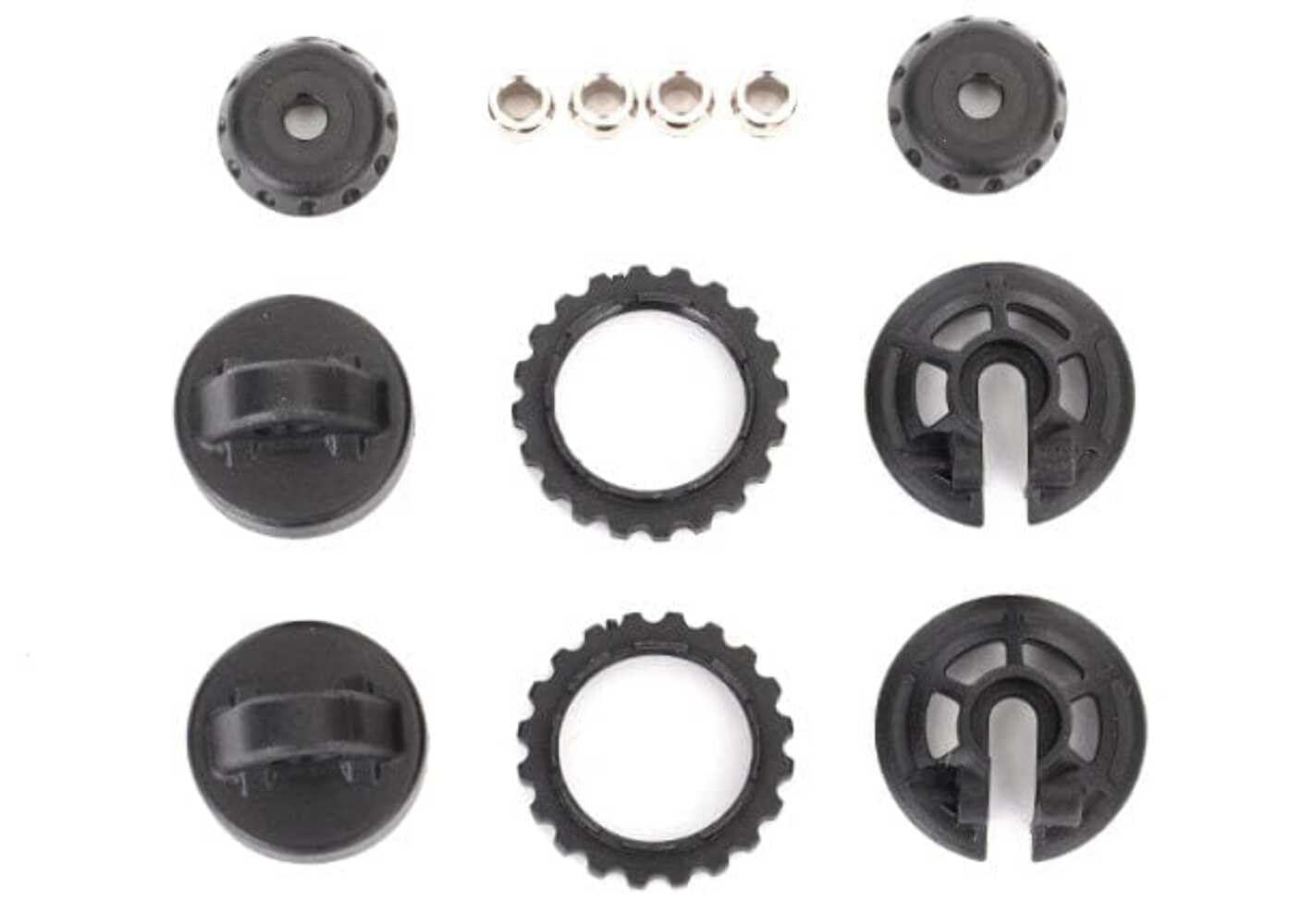 Amazon.com: Traxxas 7468X GTR Shock Caps and Spring Retainers