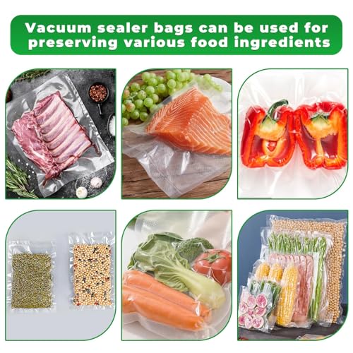 Image of Vacuum Sealer Bags 38 PCS, 7.8 inch x 11.8 inch BPA Free Commercial Grade | Textured Vacuum Sealing Bags, Heavy Duty for Food Storage Meal Prep or Sous Vide Cooking