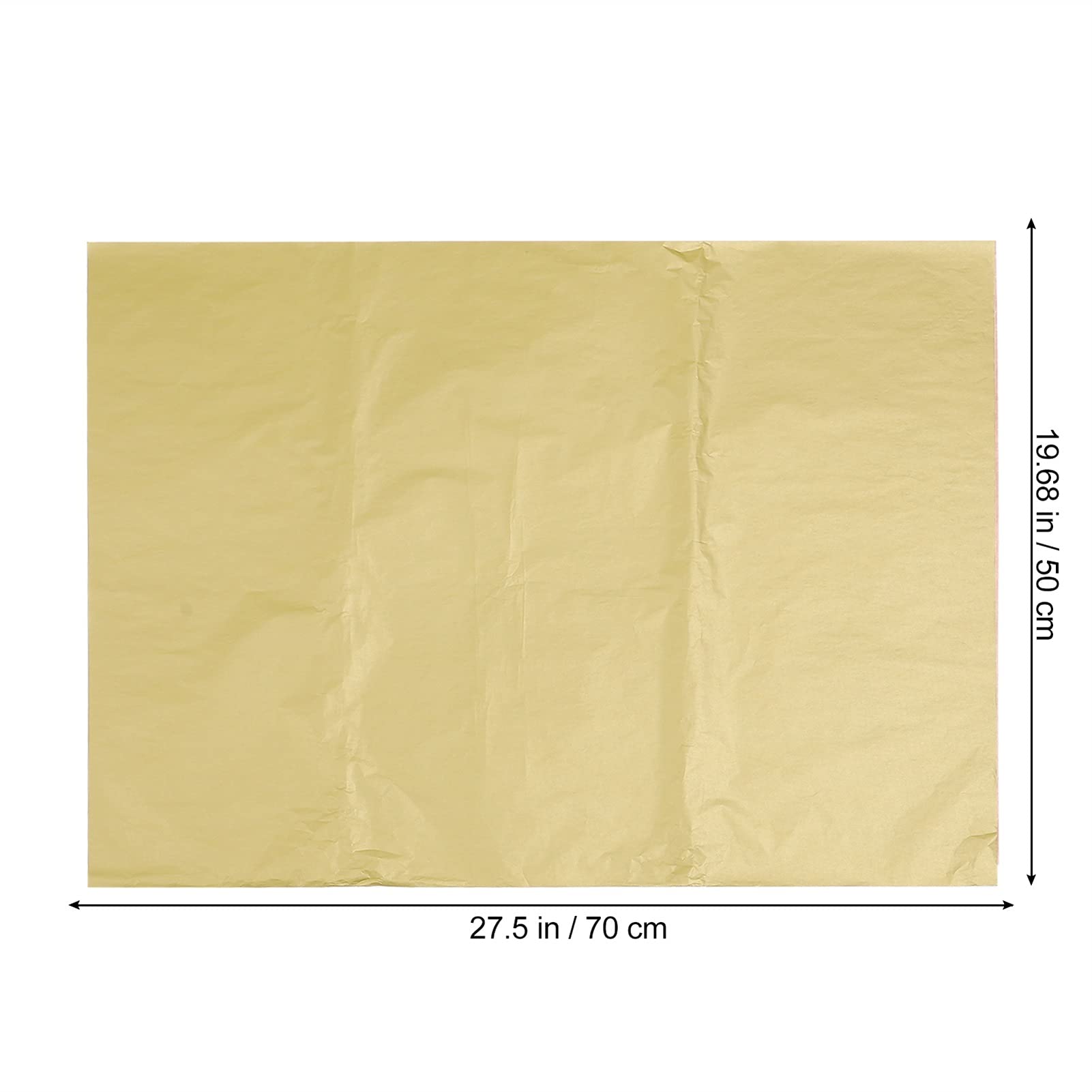 Papier do pakowania w rolce, 100 szt. Dekoracyjne bibułka do pakowania prezentów na walentynki festiwal ślubny papier prezentowy urodziny(Silver)
