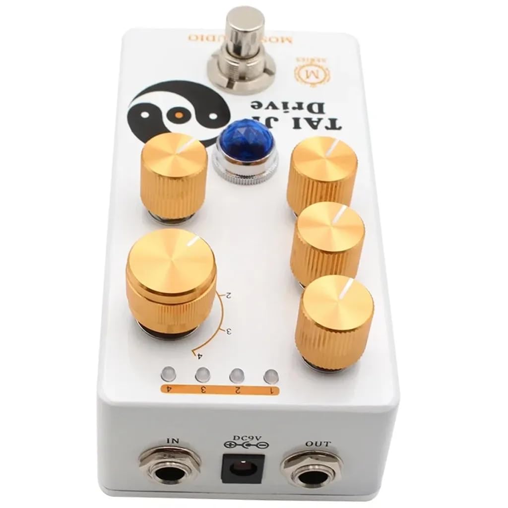 Mosky TAI JI - 4 mode "amp-in-a-box" Overdrive Pedal with true bypass