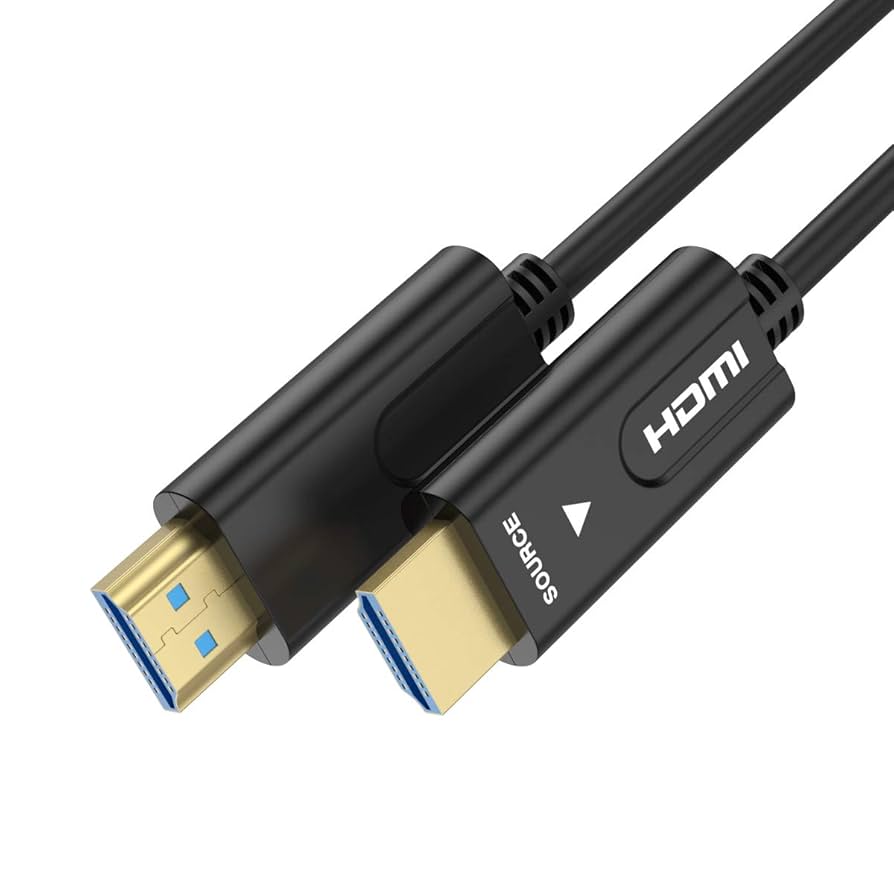 光ファイバーHDMIケーブル 10m 2本セット HDMIケーブル 光ファイバー AOC 8K/60Hz 4K/120Hz バージョン2.1