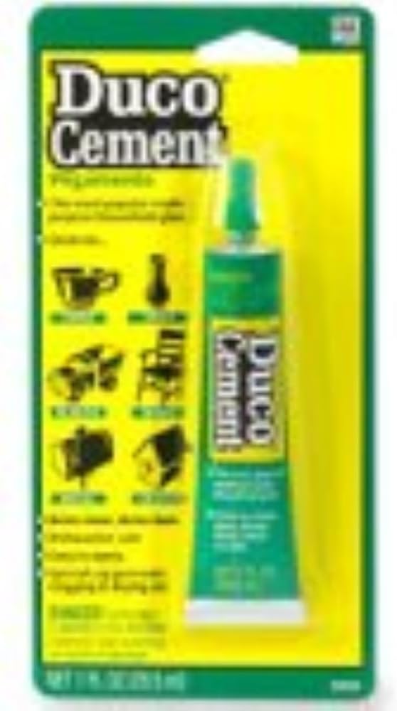 PermatexS/S Duco Cement Household Glue - Clear Multi-purpose Adhesive - 29.5ml - 1 Fl Oz