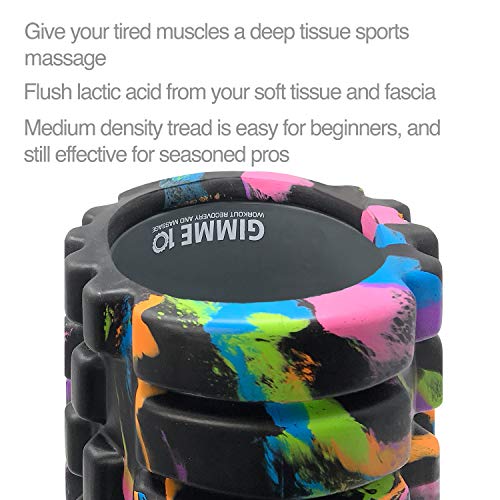 Gimme 10 Foam Roller For Deep Tissue Massager For Muscle And Myofascial Trigger Point Release #TOP1