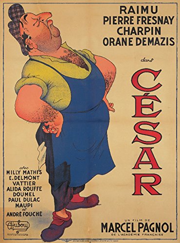 Cesar Vintage Poster (artist: Dubout) France c