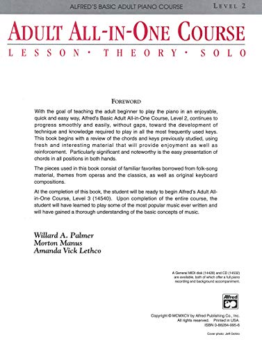 Adult All-in-one Course: Alfred's Basic Adult Piano Course, Level 2 - Image 3