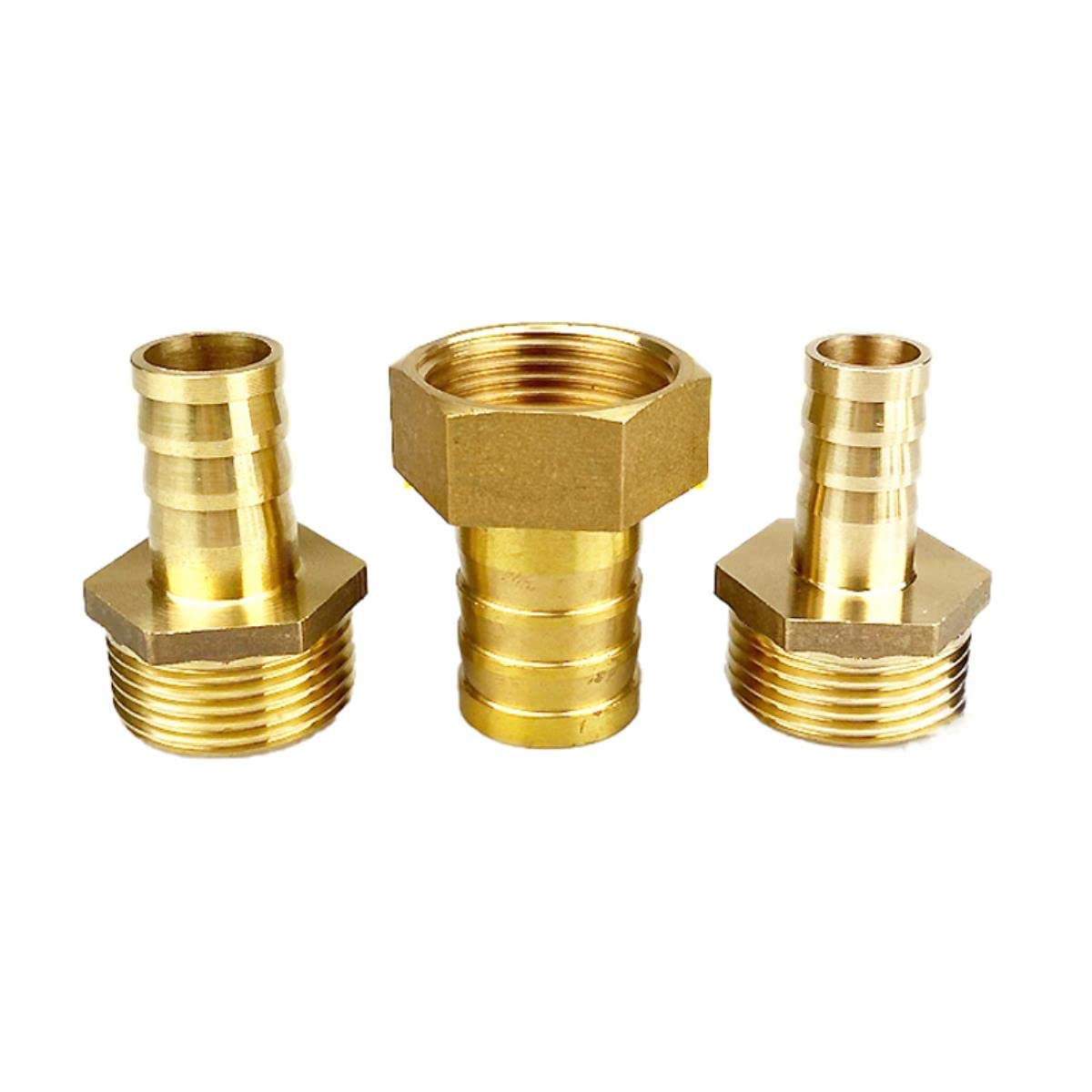 Conector de manguera, conector de manguera de jardín, conector Pagoda de 6, 8, 10, 12 y 14 mm, conector de espiga de manguera, BSP 1/8, 1/4, 3/8 y 1/2, accesorios de tubería de agua de latón,