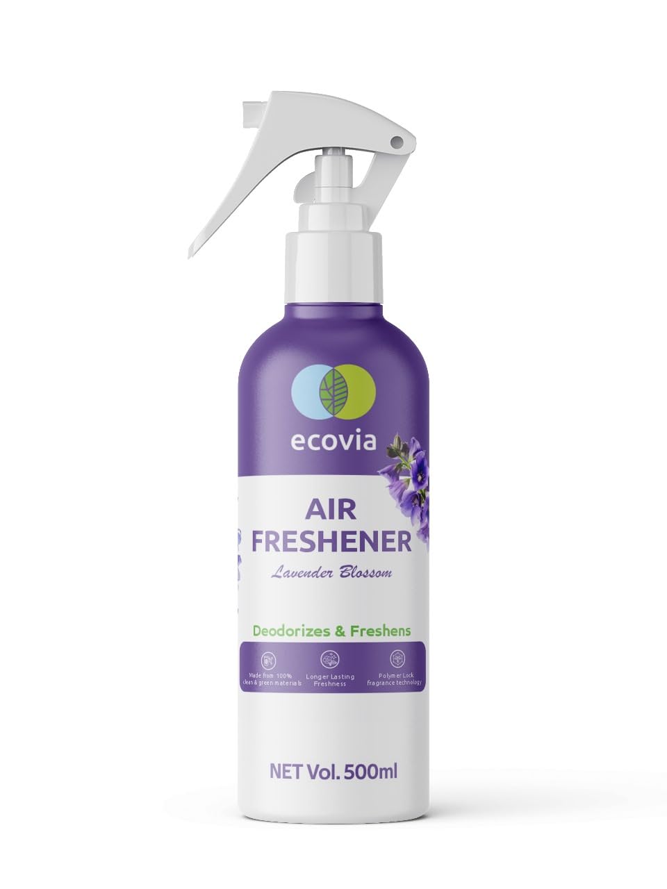 Ecovia Air Freshener | Lavender Blossom Fragrance | Eco-Friendly Formula | Long-Lasting Freshness | 500 ML (Lavender) (B0DH2MWFQQ) Amazon Price History, Amazon Price Tracker