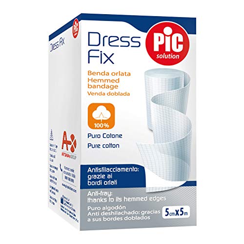 Pic Dress Fix Benda Orlata Puro Cotone in Garza