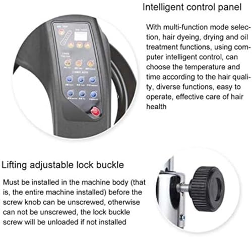 Processador de cor de cabelo para montagem na parede, acessórios de barbeiro, ferramenta de estilo d