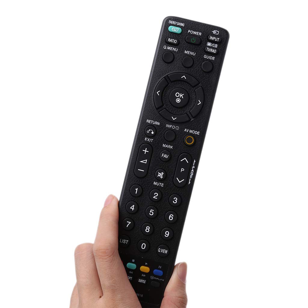 Jenor Fernbedienung für LG LCD-TV MKJ-42519618 MKJ42519618 tragbar, Schwarz
