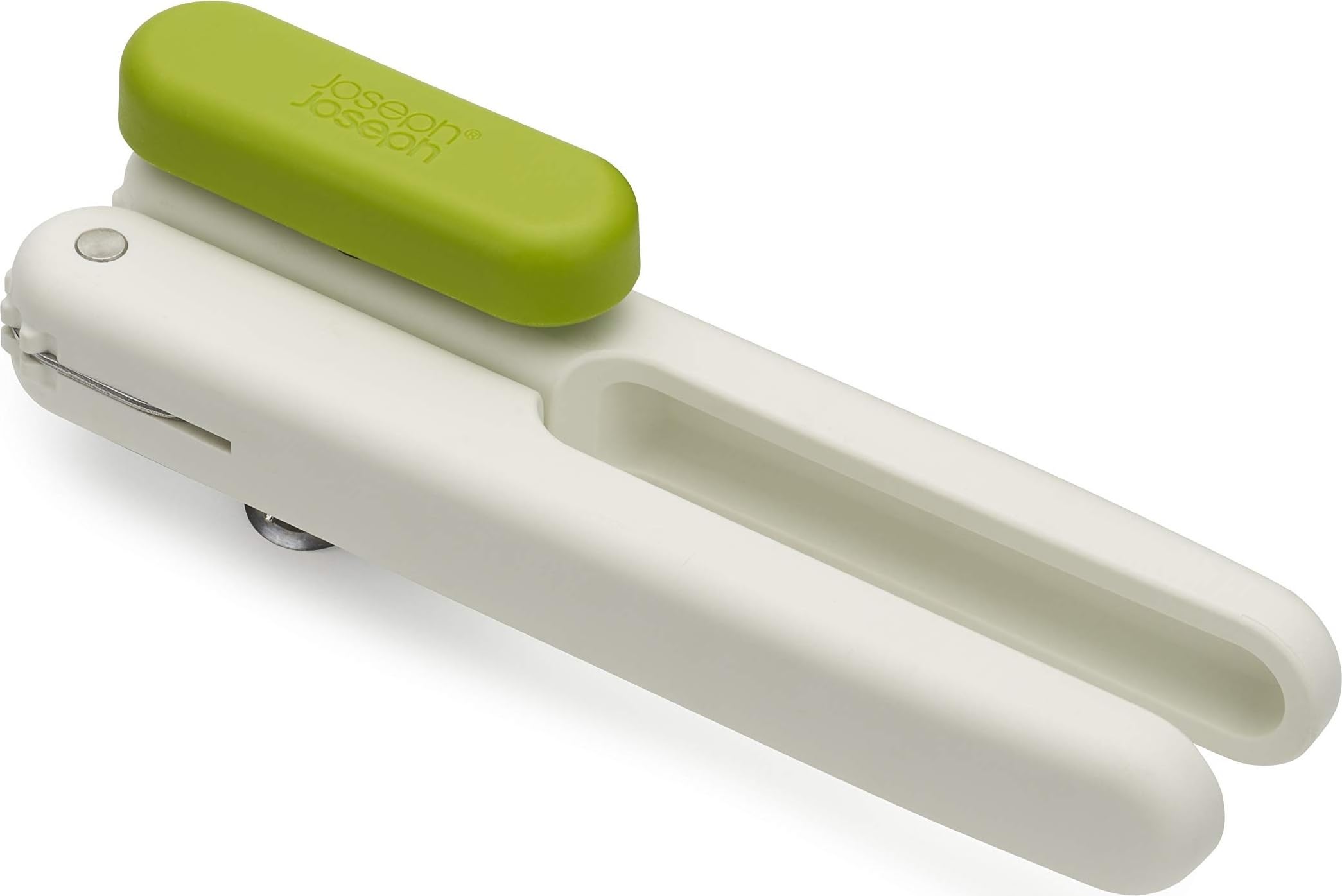 Joseph Pivot 3-in-1 Can Opener with bottle opener and ring 4, White