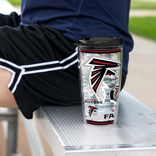 Image of Rico Industries NFL Football Double Wall Mayhem 16oz Tritan Tumbler W Lid