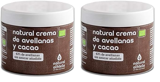 Crema Orgánica Cacao & Avellanas 300 Gr (Paquete de 2)
