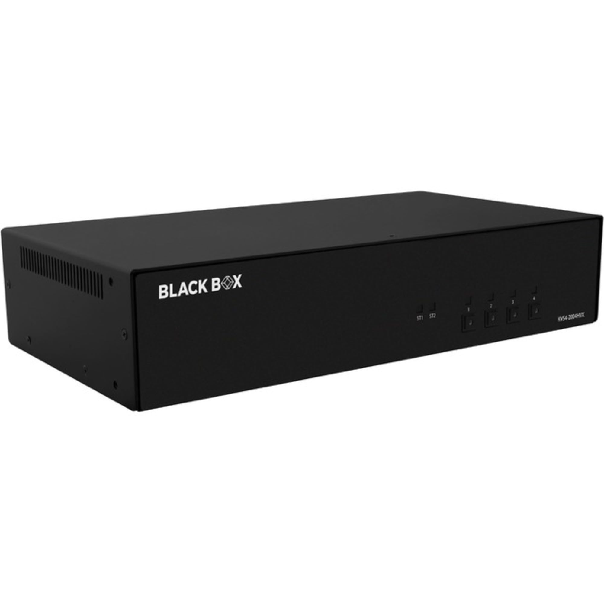 BLX4R、TERABOX、WA-7600 SW-KVM4LU Black Box KVS4-1008DX Secure KVM Switch | Westward Sales