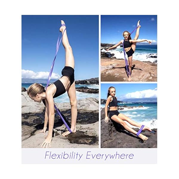 TTolbi Dance Stretching Equipment: Stretch Bands for Dancers and Ballet Stretch Bands | Dance Stretch Band for Flexibility and Exercise | Dance Stuff | Gymnastics Equipment | Dancer Girls
