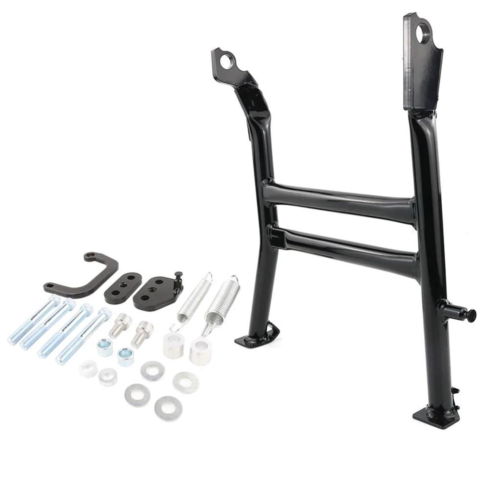Rivestimenti Laterali Moto Cavalletto Centrale Cavalletto Centrale Supporto del Basamento del Piede Parcheggio Cremagliera per S&uzuki DR650 DR650SE 1996-2022 2023