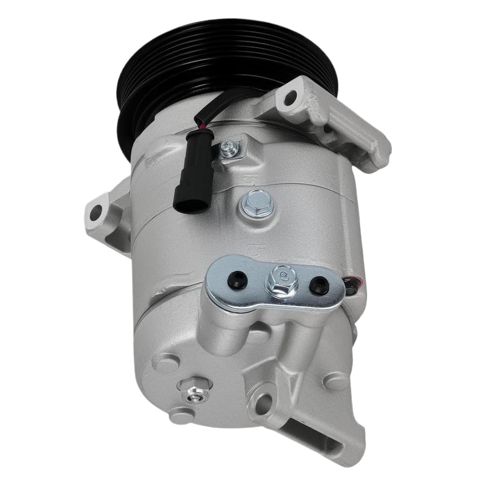 Weatapnvc Onecolor Aluminum Ac Compressor Direct Replacement Compatible With Camaro 2010 2011 2012 2013 2014 2015 3.6L