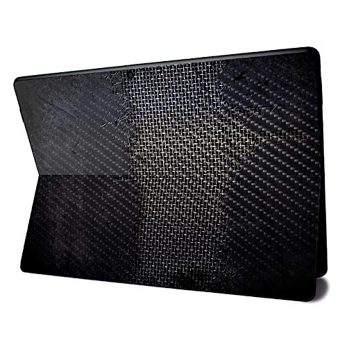 Image of MightySkins Carbon Fiber Skin for Microsoft Surface Pro X - Ripped | Textured Carbon Fiber Finish | Easy to Apply, Remove, and Change Styles | Made in The USA