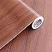 Produktbild Tapete selbstklebend, Holzmaserung Schlafzimmer Tapete Wandaufkleber, Schrank Kleiderschrank Hause Aufkleber Verdickung TM-M93 Holzmaserung 61cm * 3m