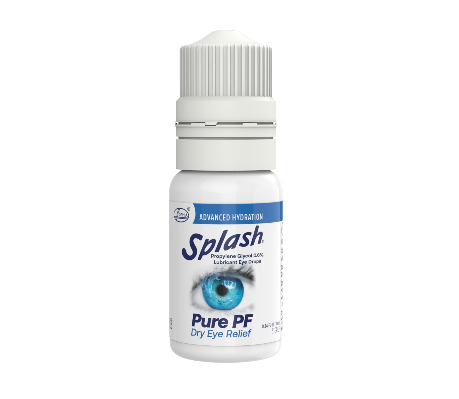 Splash Pure PF Preservative-Free Lubricating Eye Drops for Dry Eyes, Advanced Hydration with Hyaluronate, Smooth, Comfortable Feel, Multi-Dose Bottle (10mL) (Pack of 1) — Amazon image 7