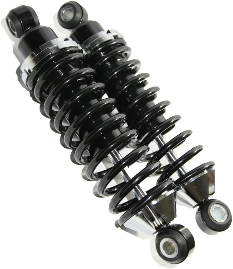 Rear Left & Right Street Rod Coil Over Shock w/180 Pound Black Coated Springs